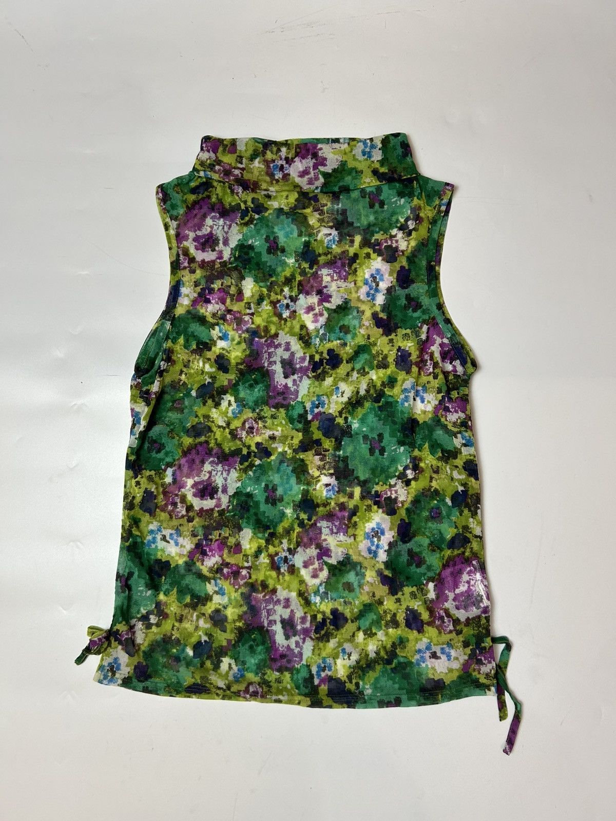 Designer × Japanese Brand × Kansai Yamamoto KANSAI BIS COLLECTION LADIES SLEEVELESS TOP Size XS / US 0-2 / IT 36-38 - 2 Thumbnail