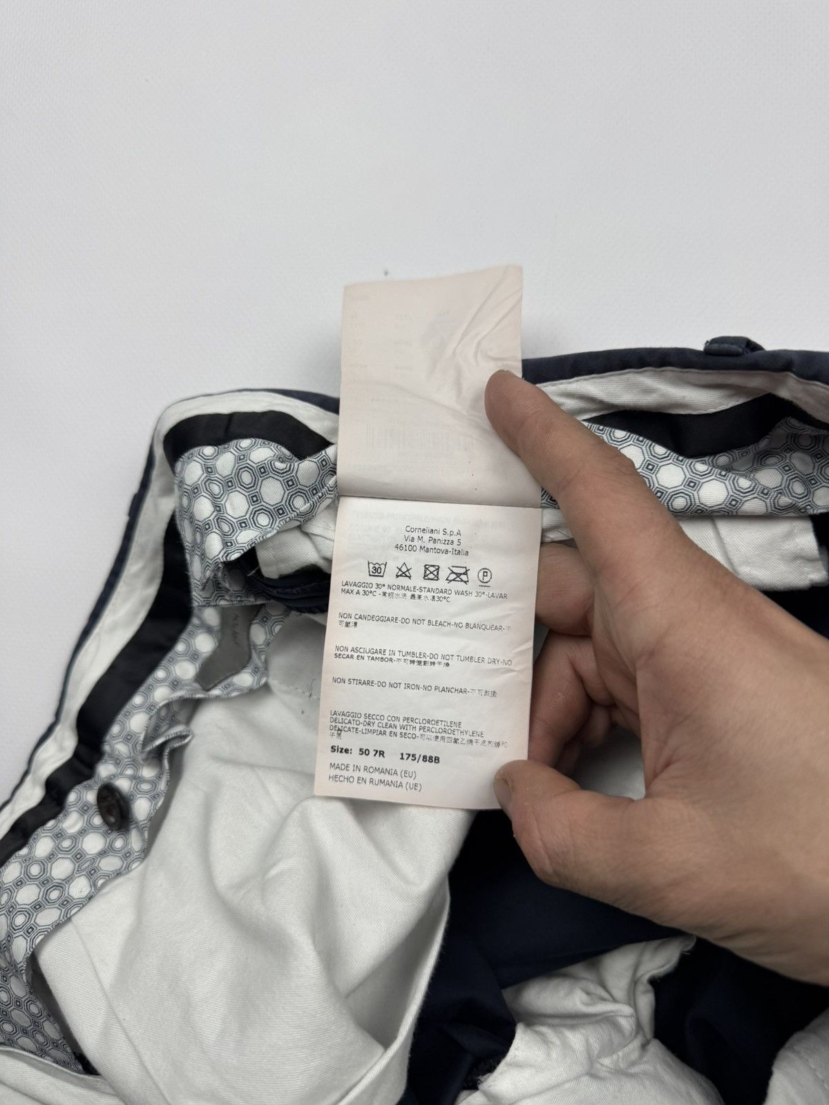 Corneliani Corneliani Trouser Pants Size 50R - 11 Thumbnail