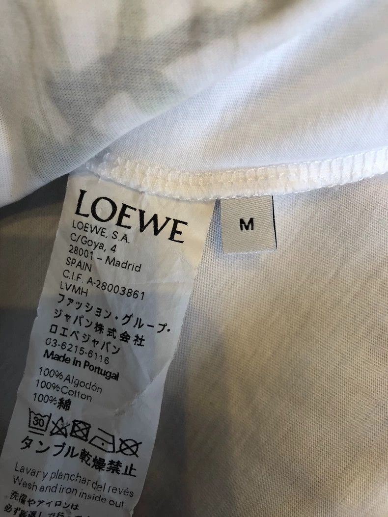 Loewe LOEWE Classic loose T-shirt Size M / US 6-8 / IT 42-44 - 3 Thumbnail