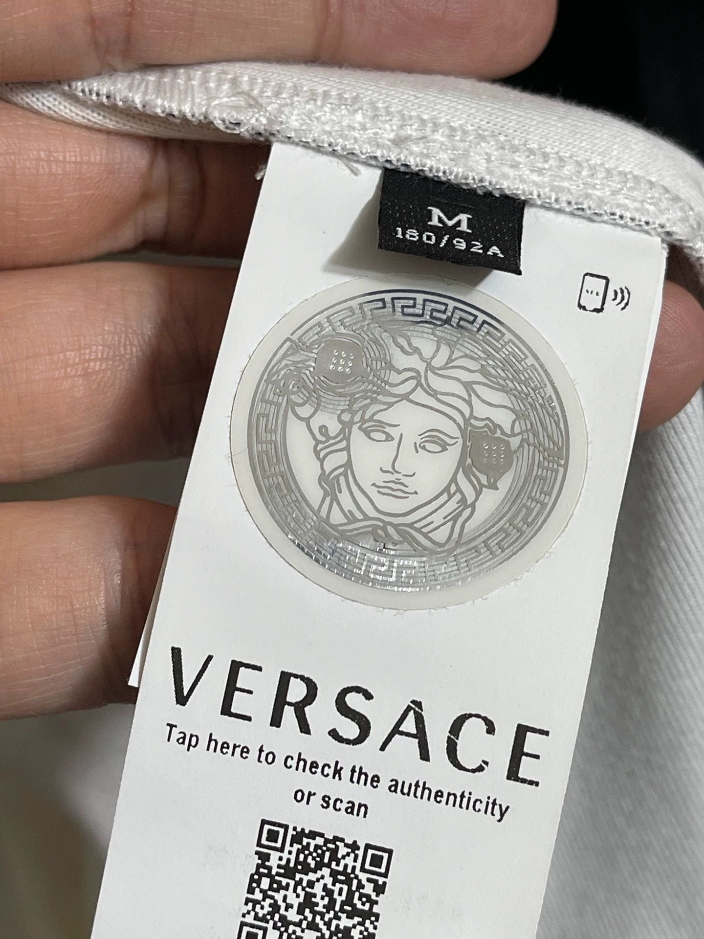 Versace VERSACE Baroque Pattern Wide-Short M Jacket Size US M / EU 48-50 / 2 - 7 Thumbnail