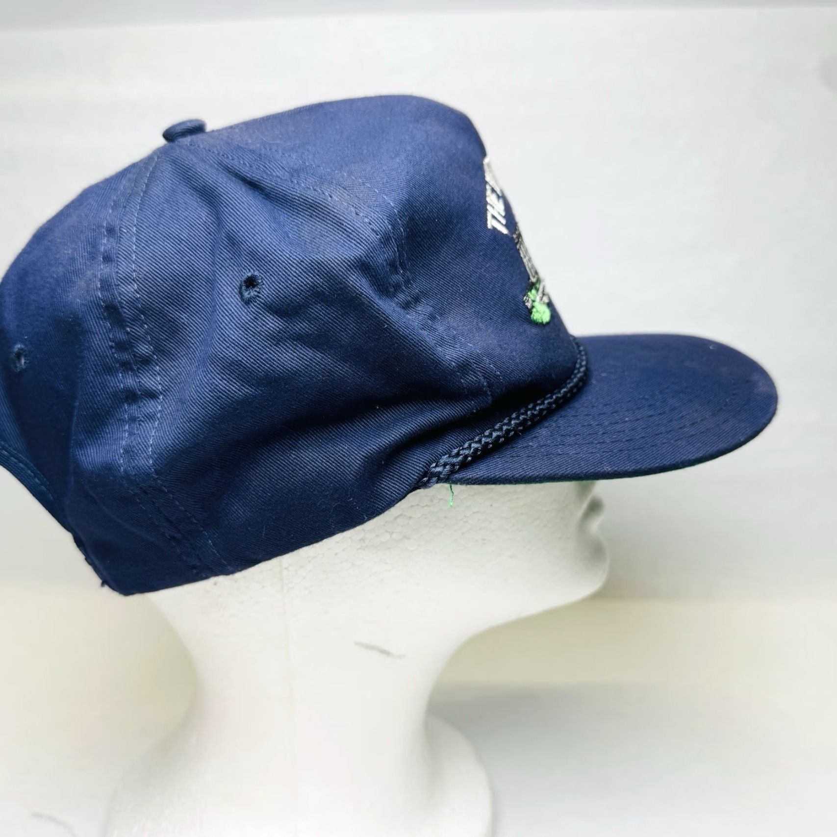 Vintage VINTAGE The White House SnapBack Hat Cap Made In USA Baseball Cap Men One Size White Adjustable USA Cap Size ONE SIZE - 7 Thumbnail