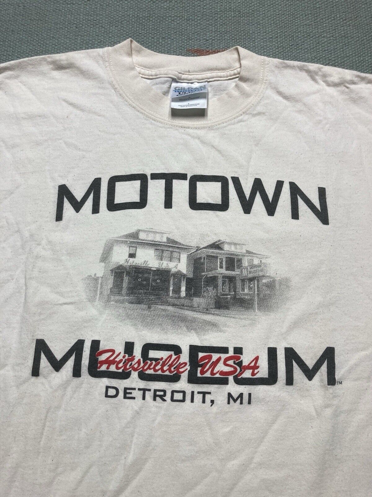 Gildan × Vintage Vtg t shirt Motown museum hitsville USA Detroit Michigan Lg Size US L / EU 52-54 / 3 - 3 Thumbnail