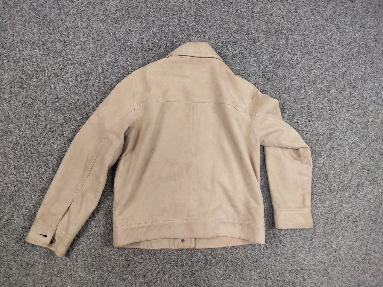 Allsaints Allsaints Sukes Suede Leather Dusty Pink Beige Jacket Size XS / US 0-2 / IT 36-38 - 13 Thumbnail