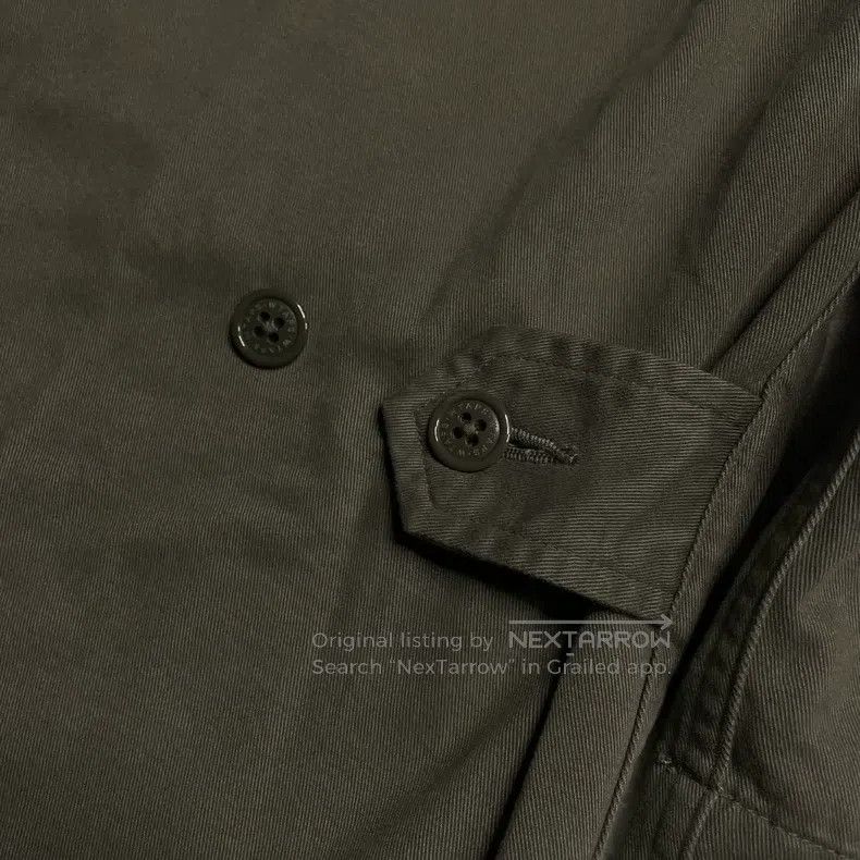 Wtaps Wtaps Long-sleeved work shirt with no collar and single po Size US S / EU 44-46 / 1 - 7 Thumbnail