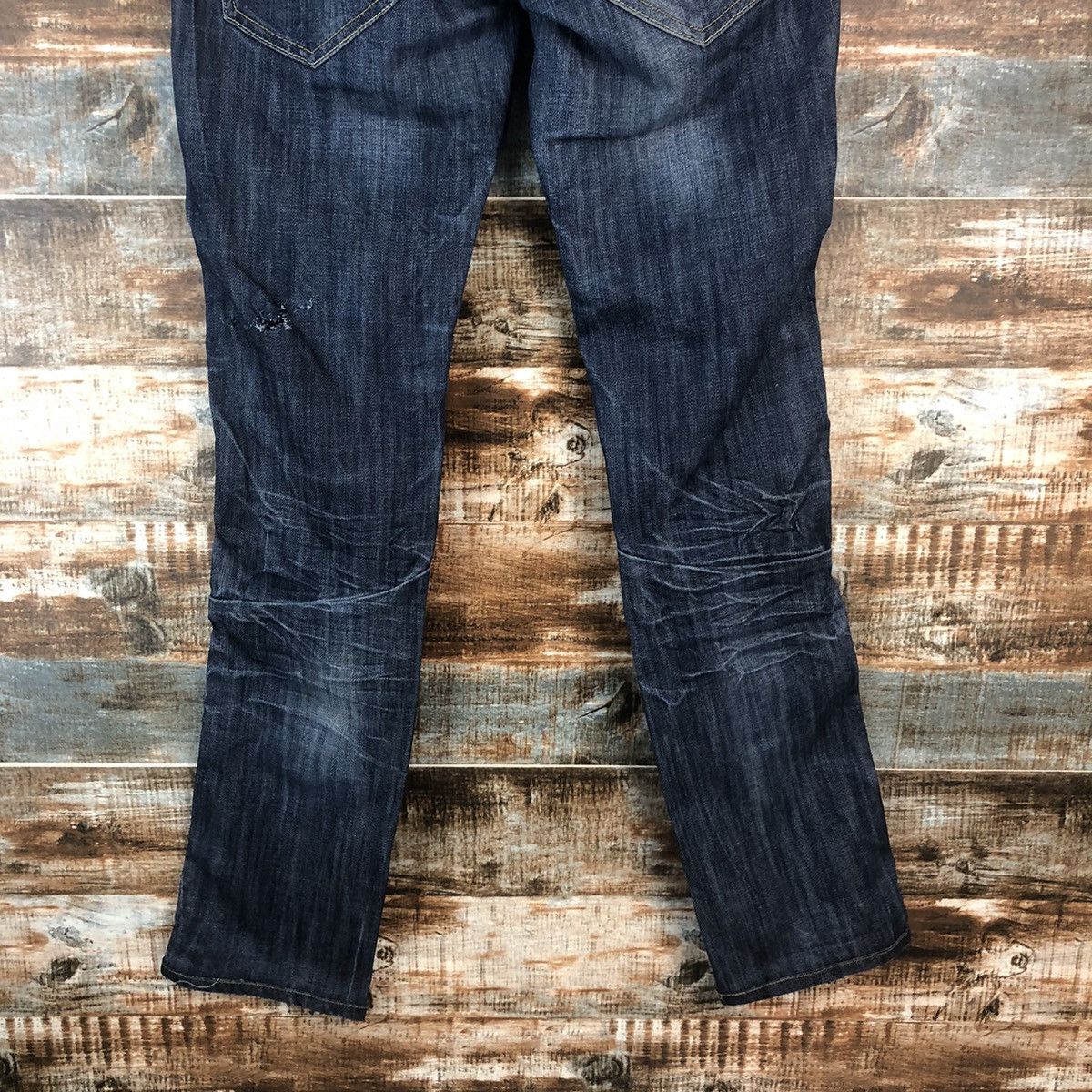 Japanese Brand TRF Denim Distressed Denim Pants #A2113 Size 28" / US 6 / IT 42 - 19 Thumbnail