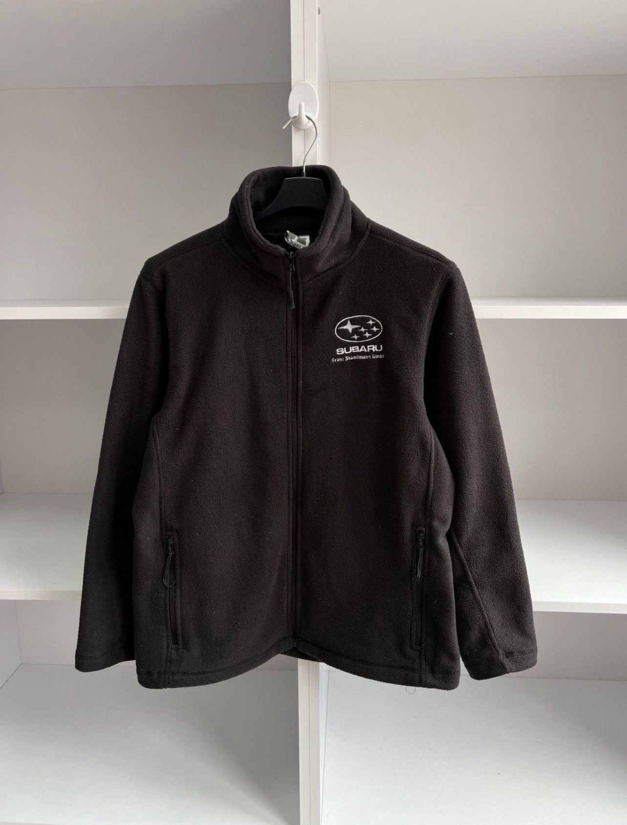 Russell Athletic Vintage Subaru Russell Black Racing Fleece Jacket Size US M / EU 48-50 / 2 - 1 Thumbnail