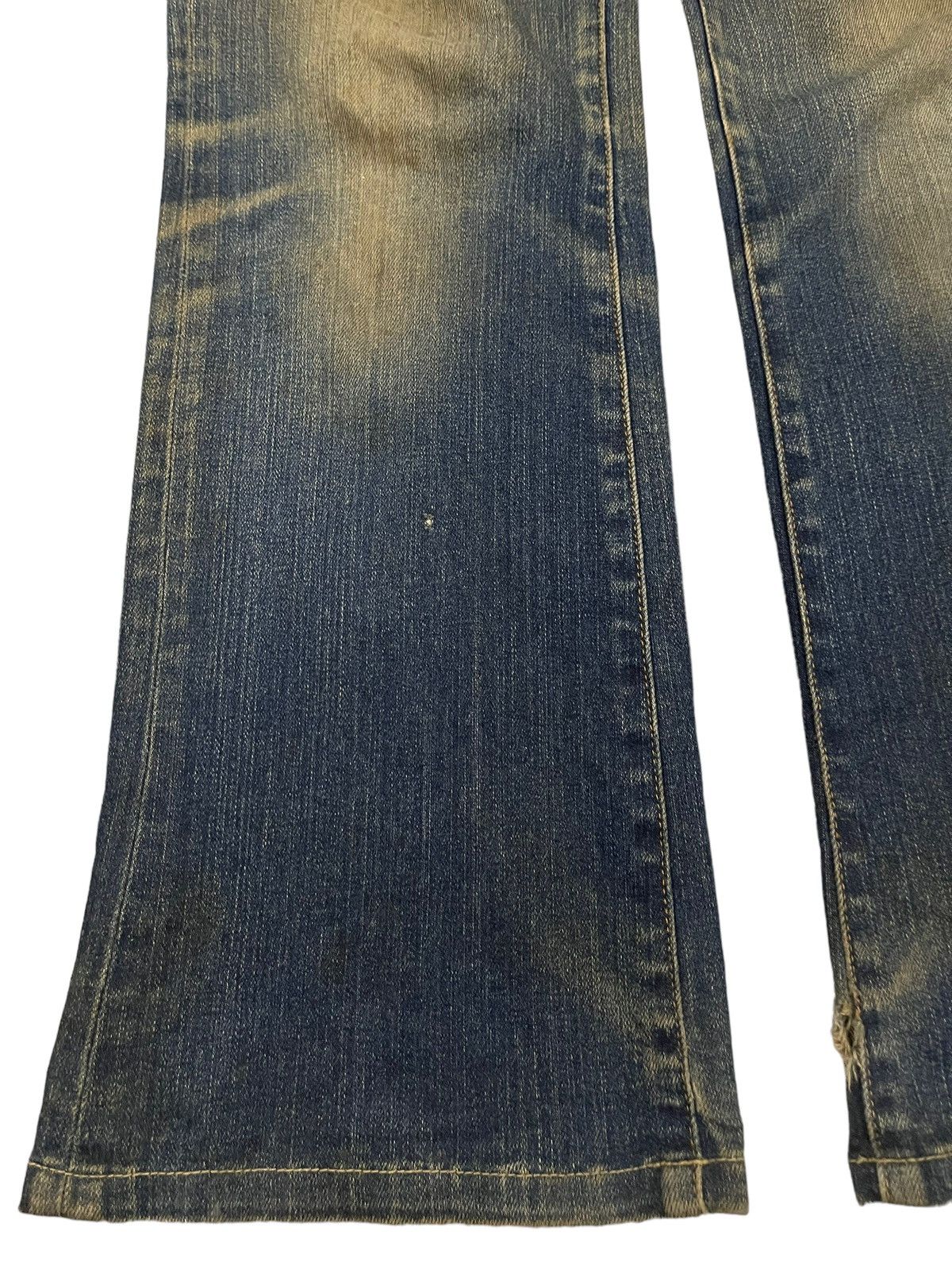 Uniqlo Vintage Japanese Uniqlo Mud Wash Style Flare Jeans Size US 30 / EU 46 - 5 Thumbnail