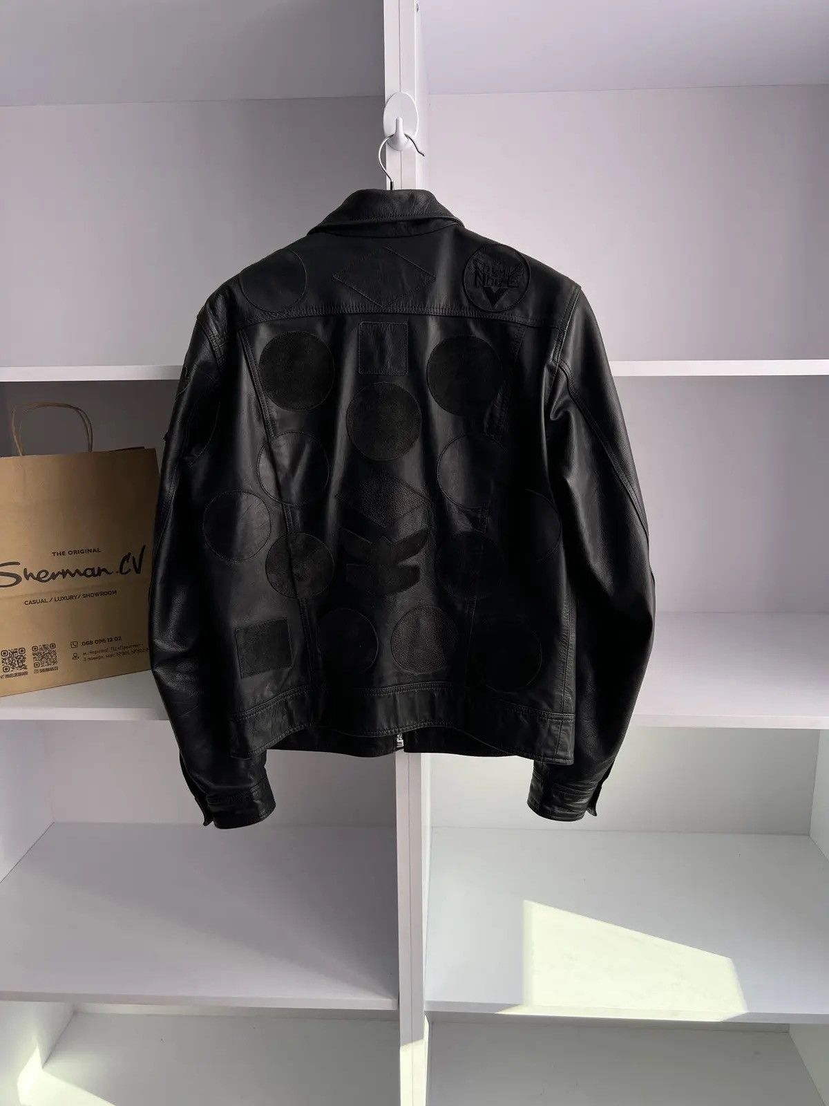 Diesel × Vintage Vintage Diesel Black Leather Jacket Wild Spirit Biker Size US L / EU 52-54 / 3 - 12 Thumbnail