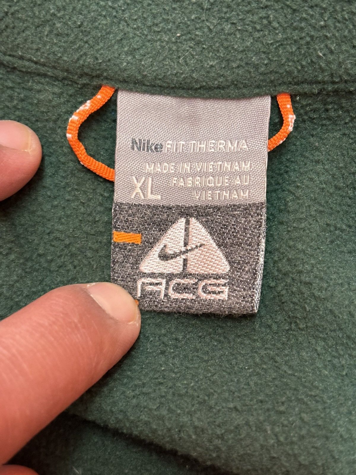 Nike × Vintage ***FINAL DROP***RARE 00s NIKE ACG TECHNICAL FLEECE ZIP UP XL Size US XL / EU 56 / 4 - 11 Thumbnail