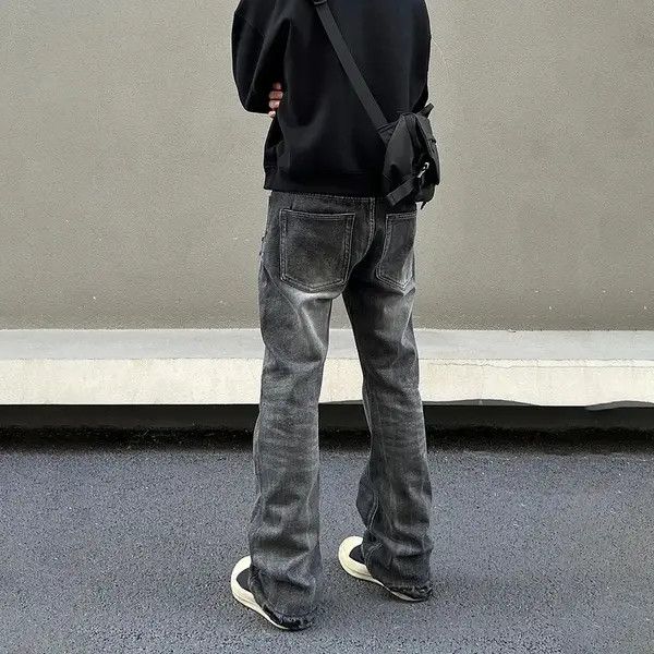 Designer Fujimori x Koga Ripped Jeans Men Streetwear Y2k Denim Pants Size US 30 / EU 46 - 4 Thumbnail