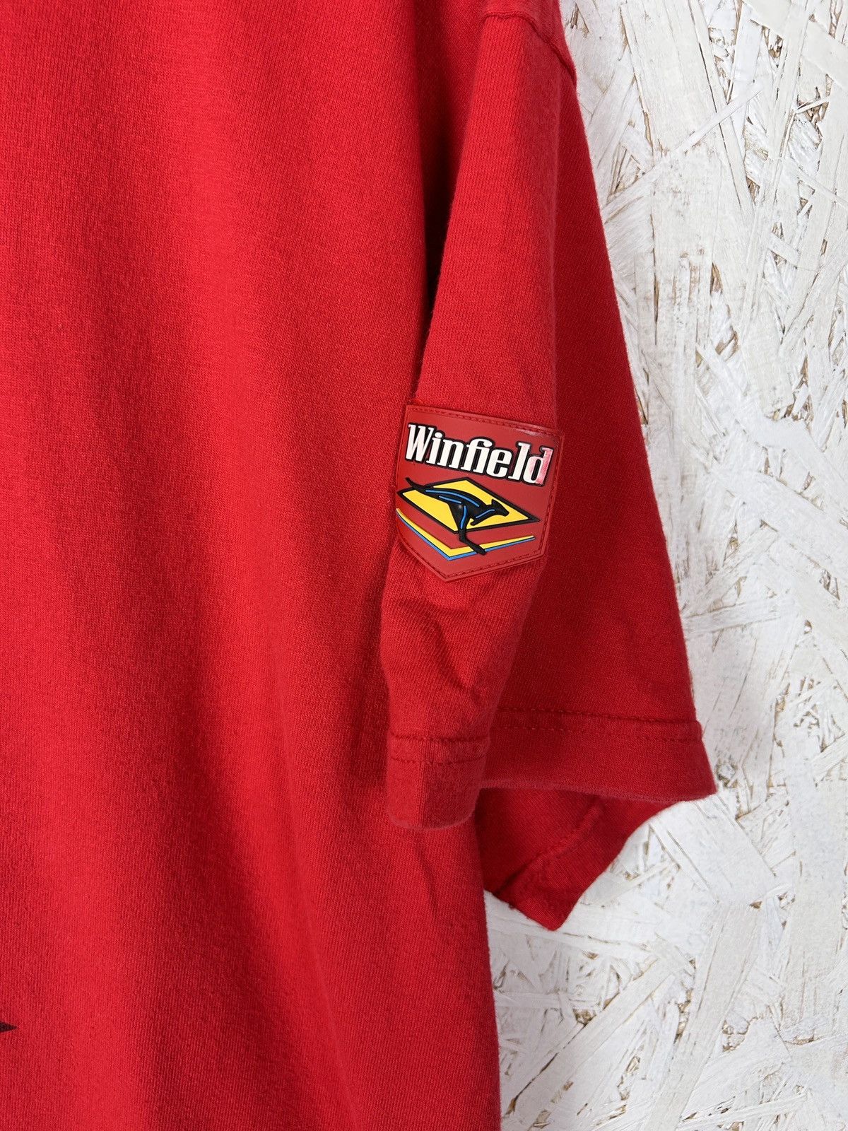 Formula 1 90s Vintage Formula 1 Williams Winfield Racing T-Shirt Red Size US XL / EU 56 / 4 - 2 Thumbnail