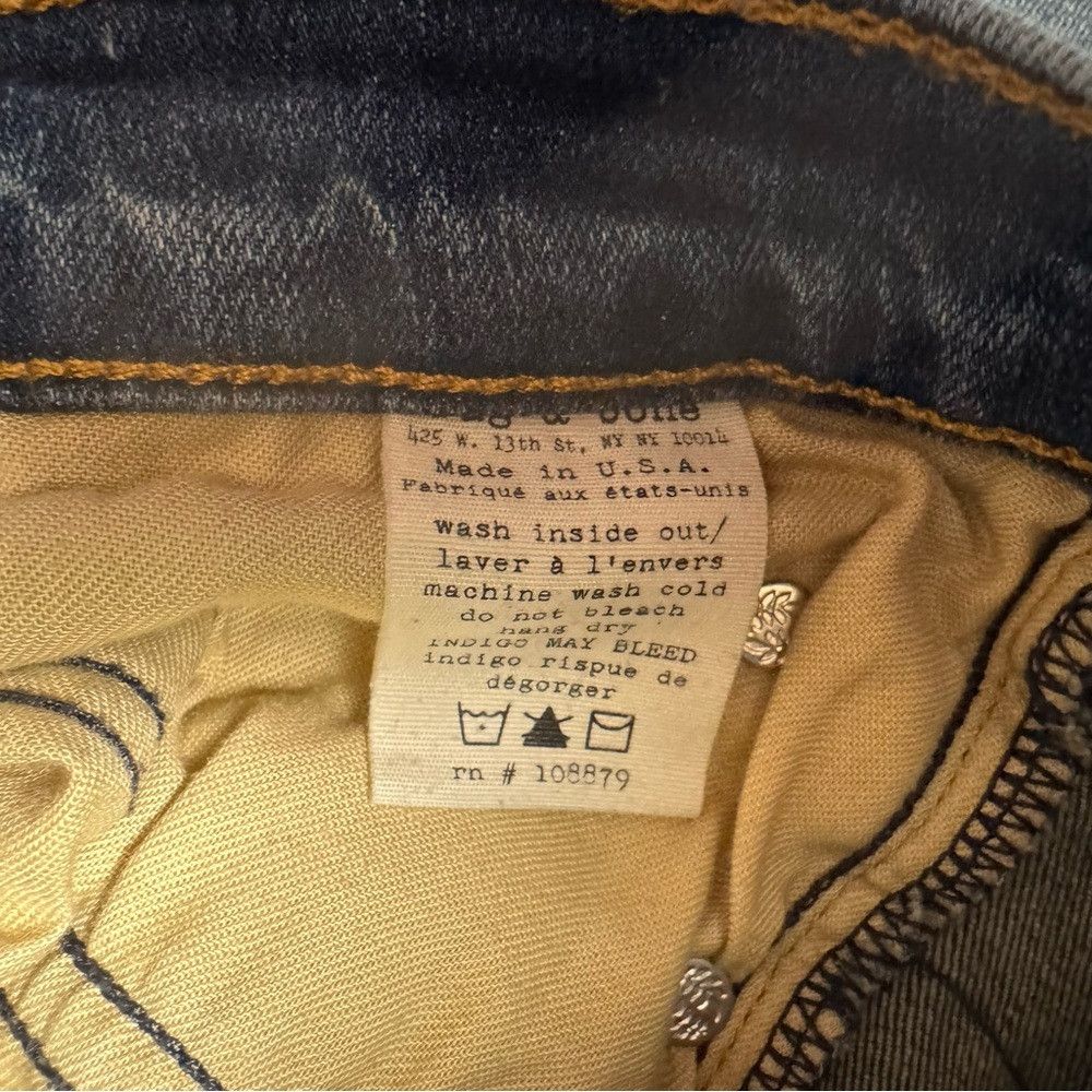 Rag & Bone rag & bone The Skinny Jeans in Augusta Size 26 Size 26" / US 2 / IT 38 - 9 Thumbnail