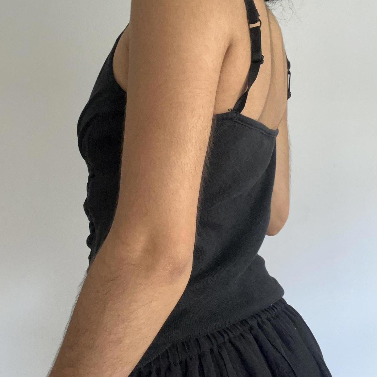 Cartoon Network Black ruched cami top with adjustable straps #camitop Size M / US 6-8 / IT 42-44 - 4 Thumbnail
