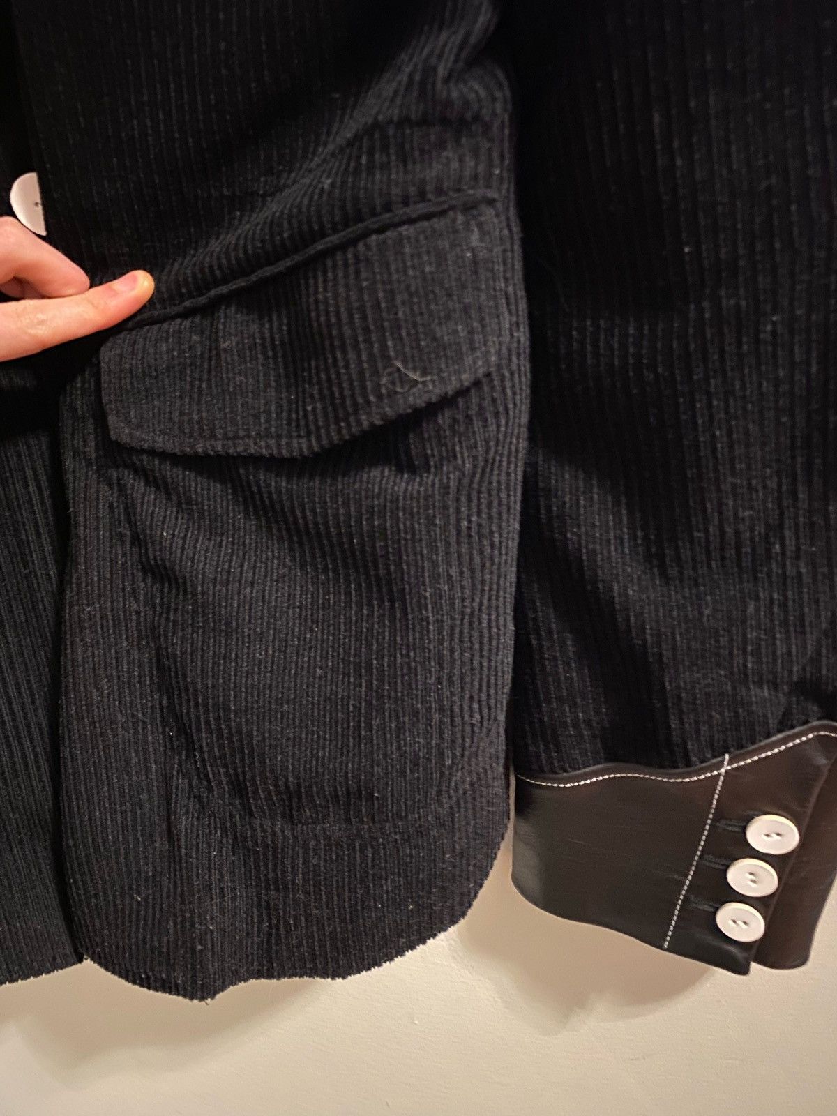 Undercover 16aw instant calm wool corduroy cow leather jacket Size US L / EU 52-54 / 3 - 8 Thumbnail