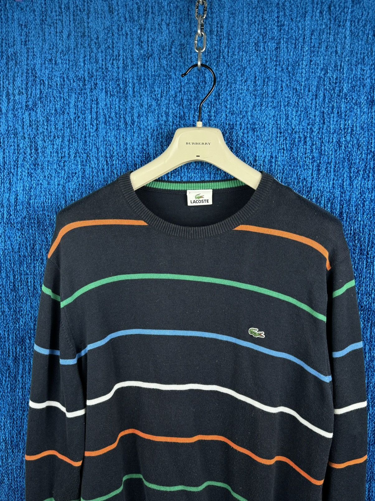 Lacoste Vintage Lacoste sweatshirt hype luxury size XL Size US XL / EU 56 / 4 - 3 Thumbnail