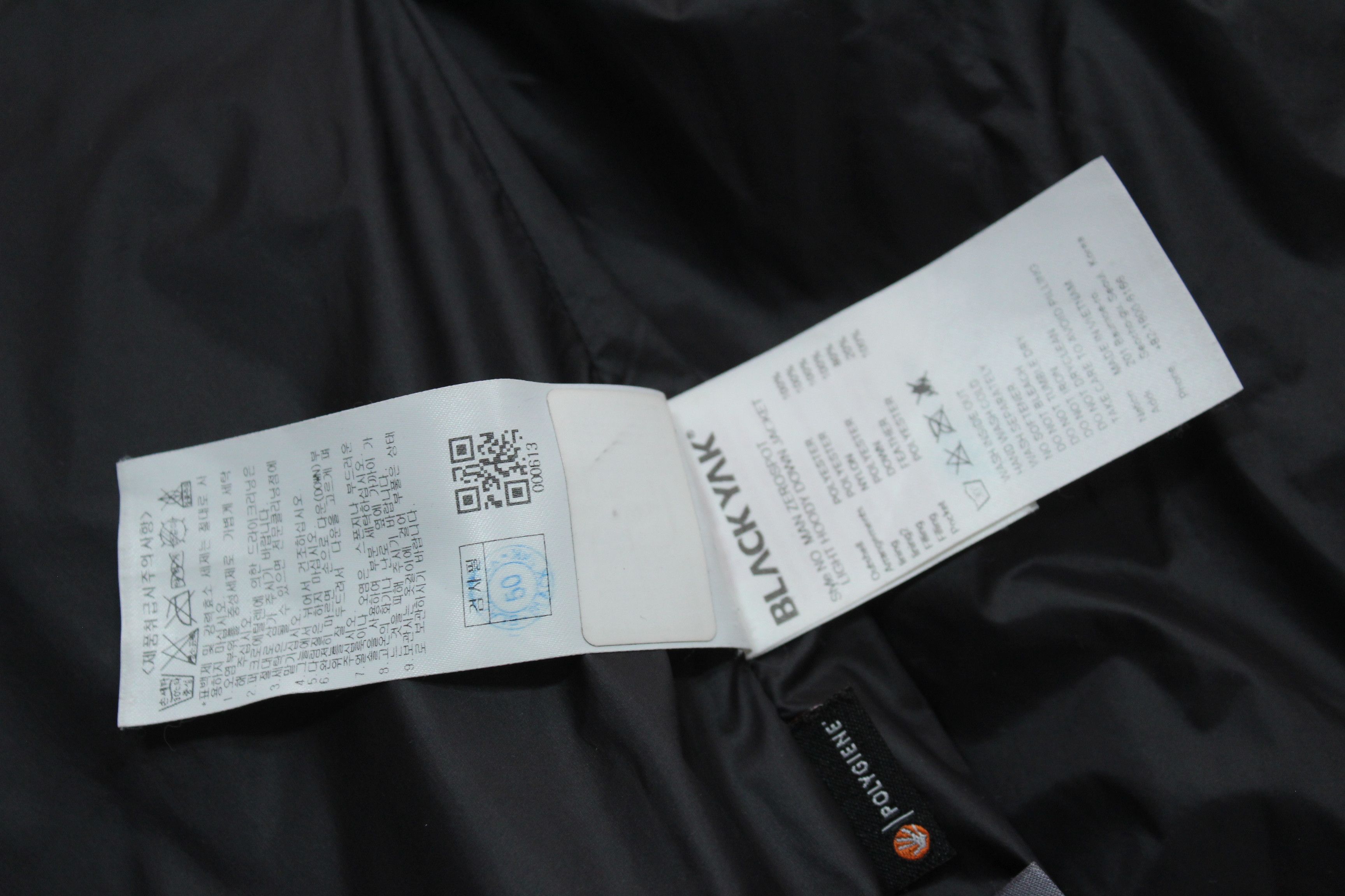 BLACKYAK Black Yak Zero Spot Wave Puffer Down Jacket Hooded Black M Size US M / EU 48-50 / 2 - 13 Thumbnail