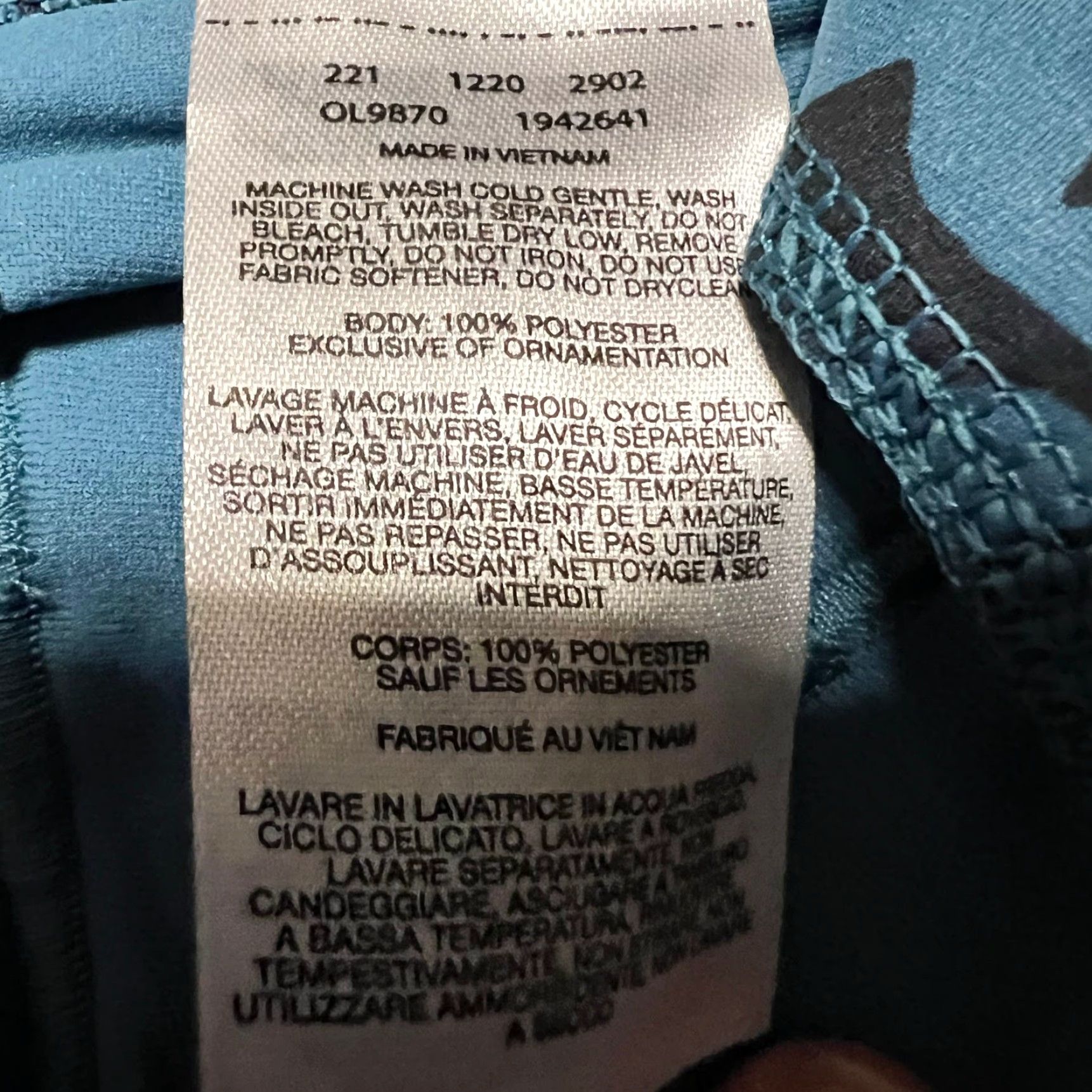Mountain Hardwear Mountain Hardwear Leggings Womens Large Blue / Black Pickets Tight Ankle L Regular Womens Size 36" / US 14 / IT 50 - 6 Thumbnail