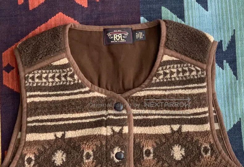 RRL Ralph Lauren RRL Ralph Lauren Jacquard fluffy vest Size US M / EU 48-50 / 2 - 4 Thumbnail
