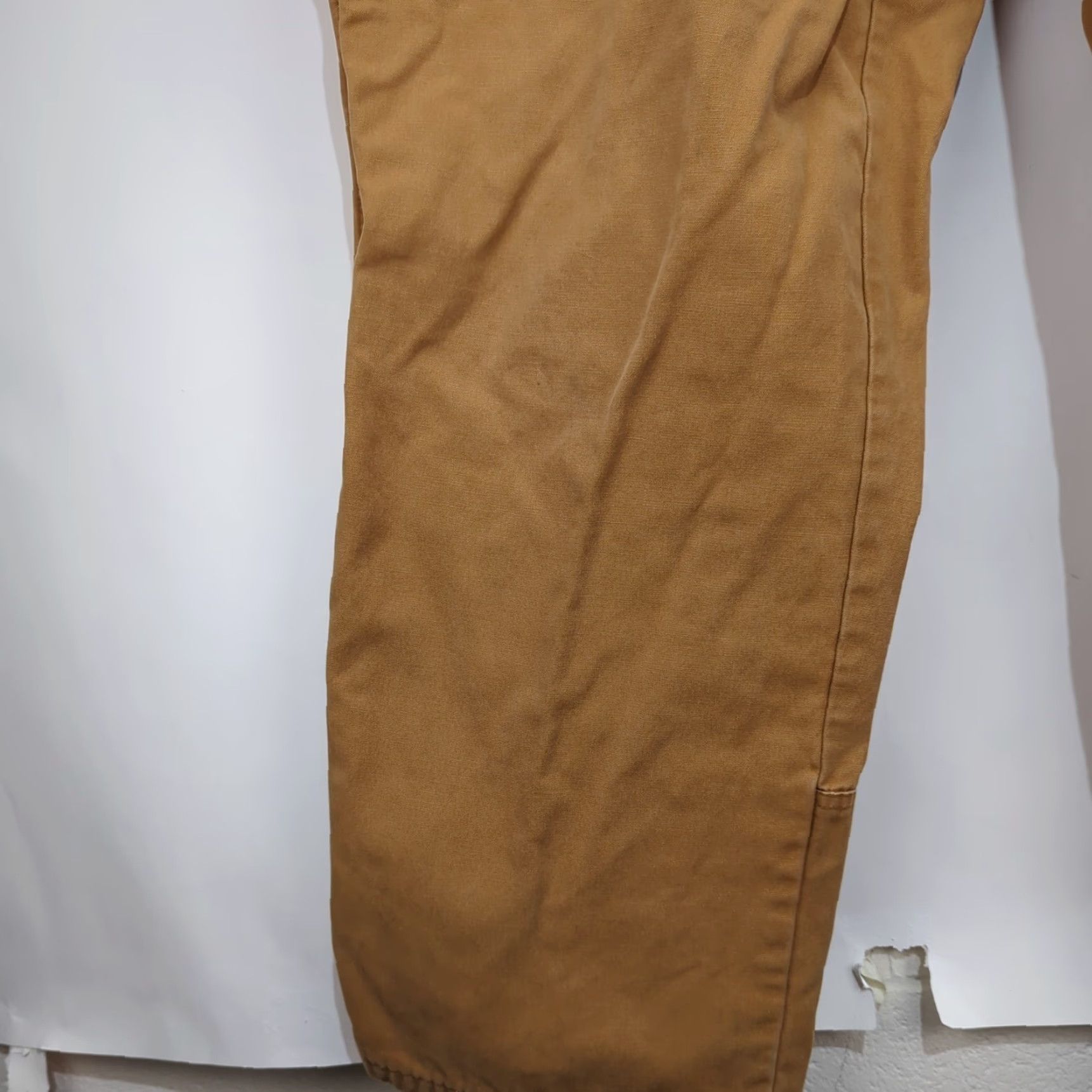 Orvis Orvis Mens Work Pants Tan Cotton Canvas Flat Front Pockets 36x30 Size US 36 / EU 52 - 5 Thumbnail