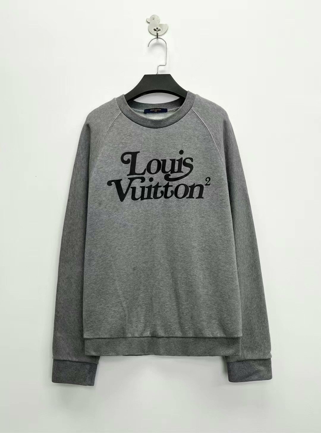 Louis Vuitton louis vuitton x nigo gray logo sweatshirt Size US M / EU 48-50 / 2 - 1 Thumbnail