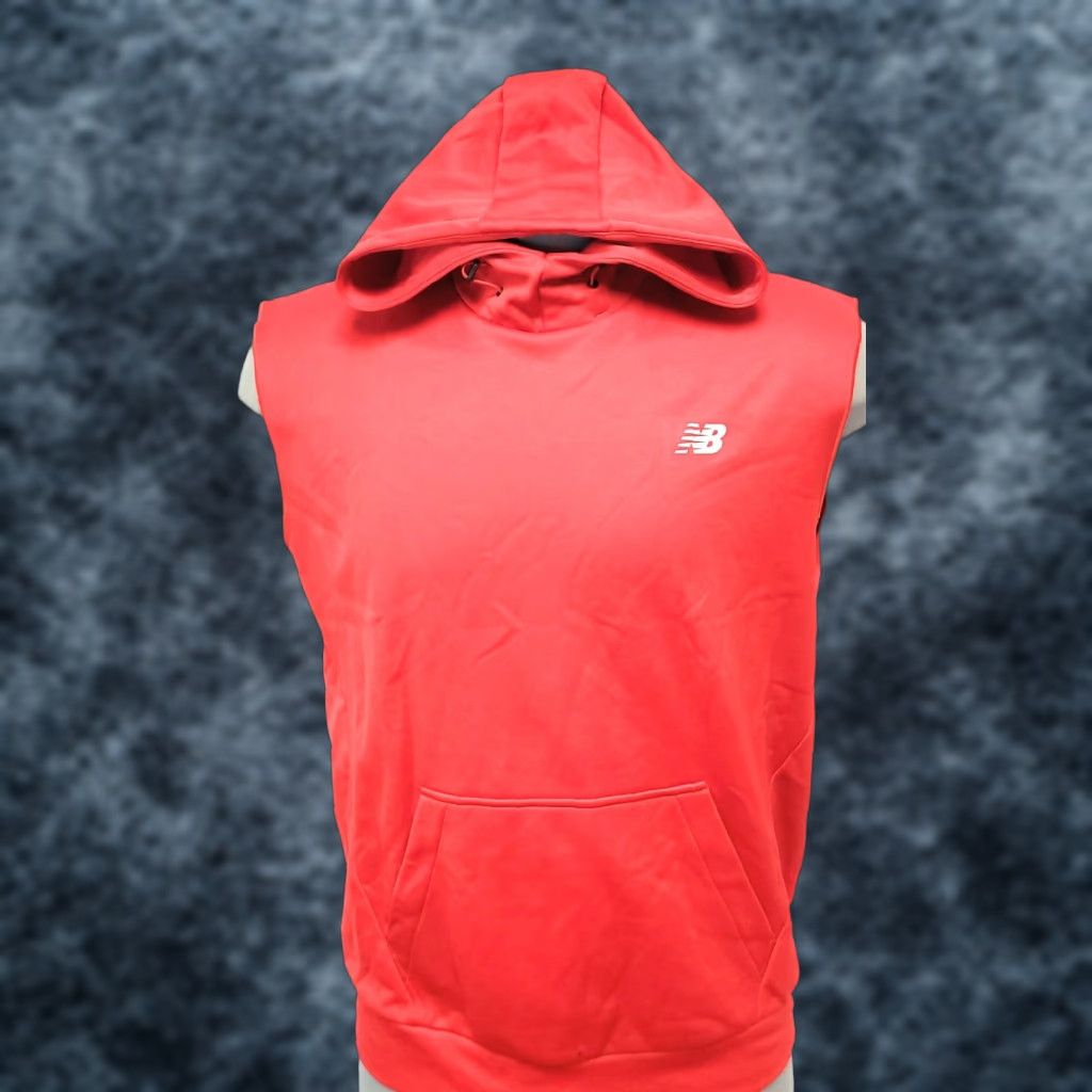 New Balance New Balance Hoodie Mens M Red Core Fleece Sleeveless MT81006 TRE Size US M / EU 48-50 / 2 - 1 Preview