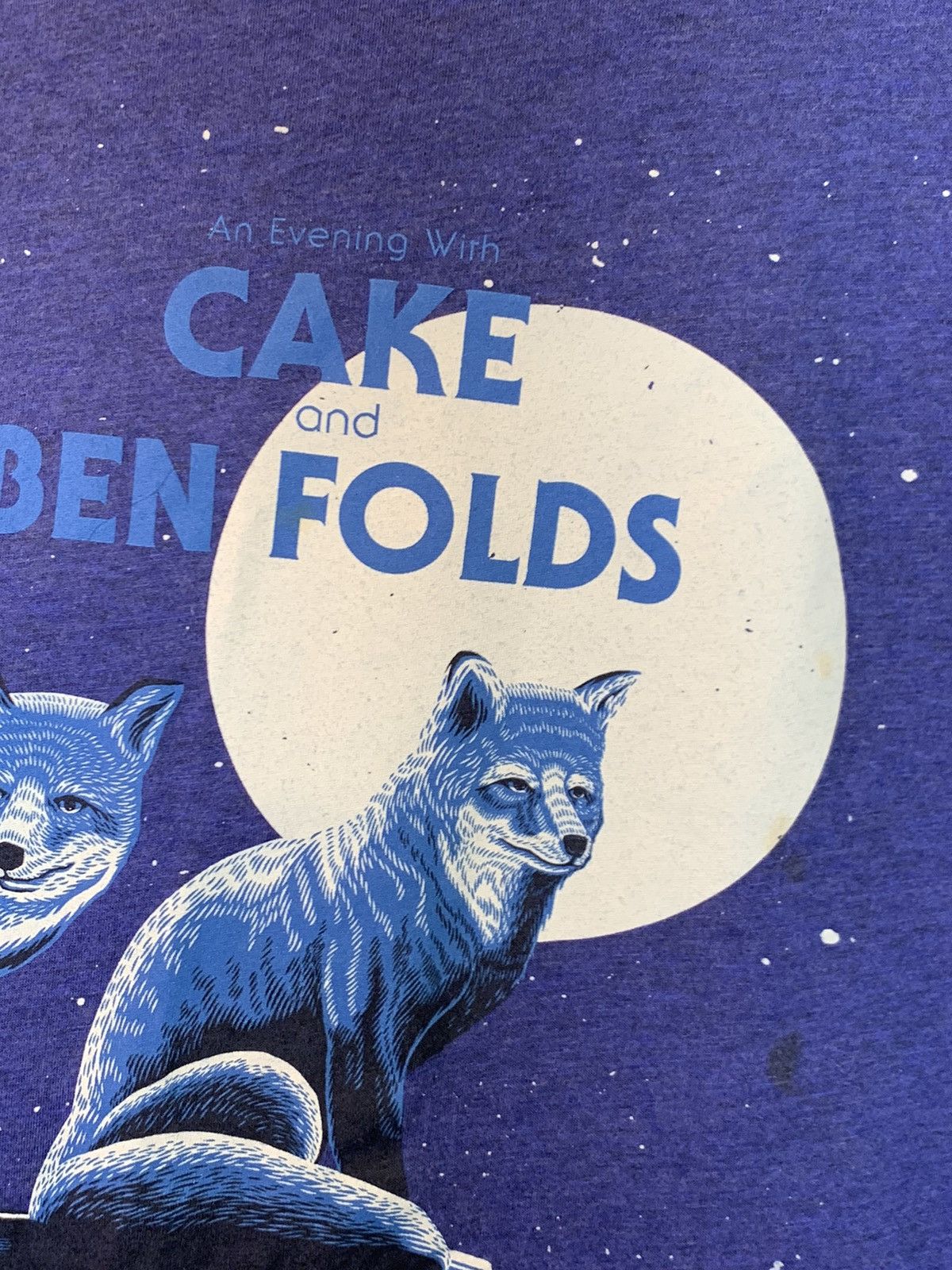 Band Tees *RARE* Evening With Cake & Ben Folds Concert Tour Art Shirt Size US L / EU 52-54 / 3 - 5 Thumbnail