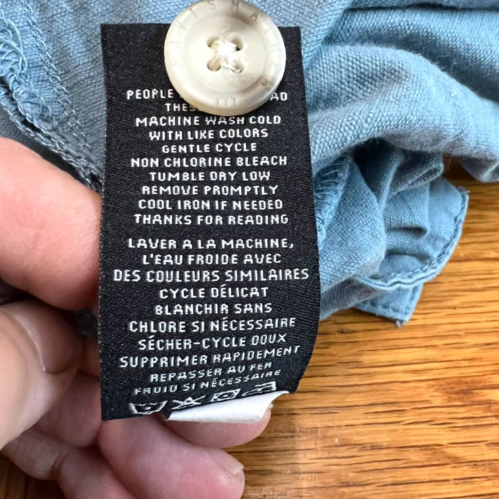 TravisMathew Travis Mathews Chinos Shorts Mens 38 Blue 9in Inseam Regular Fit Pocket Zipper Button Logo Flat Front Size US 38 / EU 54 - 6 Thumbnail