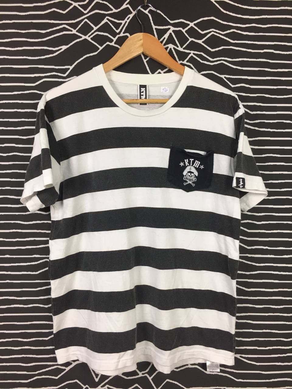 Band Tees KTM Advencheers Tour 2015 Stripe Grunge Streetwear Tee Size US L / EU 52-54 / 3 - 1 Thumbnail