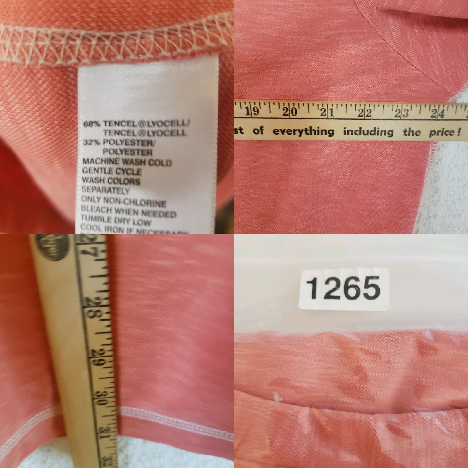 Tommy Bahama Tommy Bahama Logo Polo Shirt Knit Tencel Lycocell Melon Men's L Shirt Polo Casual Beach Logo Short Sleeve Size US L / EU 52-54 / 3 - 8 Thumbnail