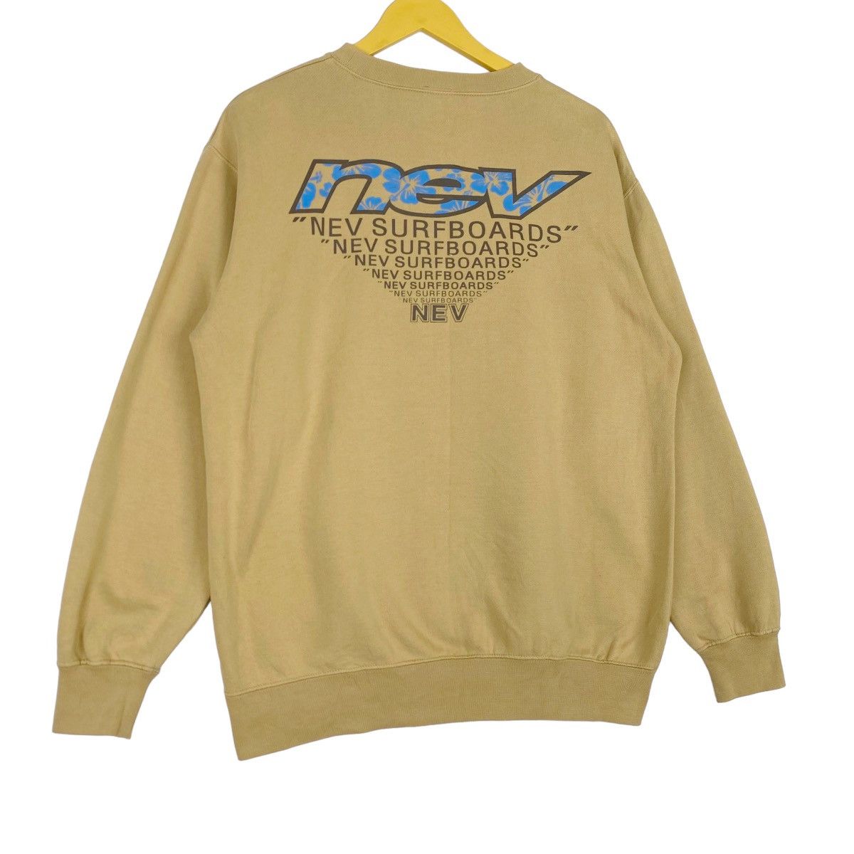 Vintage Vintage Nev Printed Crewneck Sweatshirt Nude Pullover Size US L / EU 52-54 / 3 - 3 Thumbnail