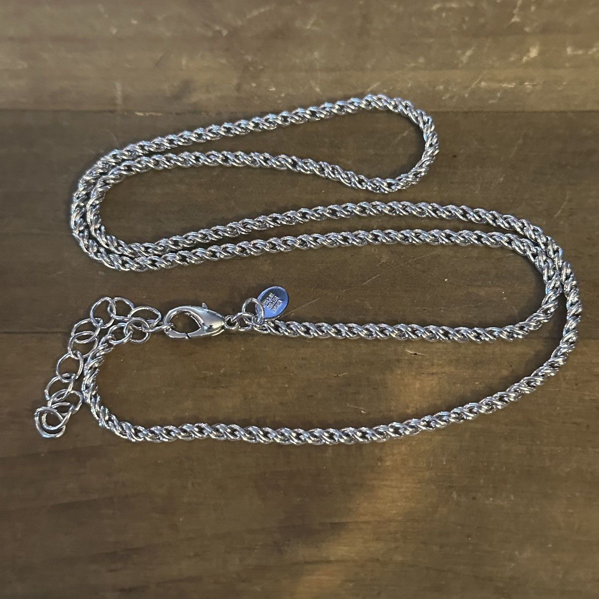 Other Nolan Miller silver tone rope chain necklace Size ONE SIZE - 2 Thumbnail