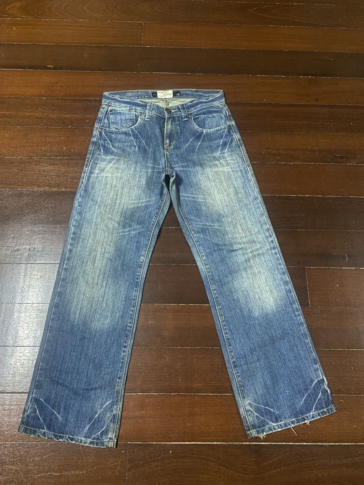 Energie Rare vintage y2k Energie mud wash faded jeans baggy wide Size US 34 / EU 50 - 10 Thumbnail