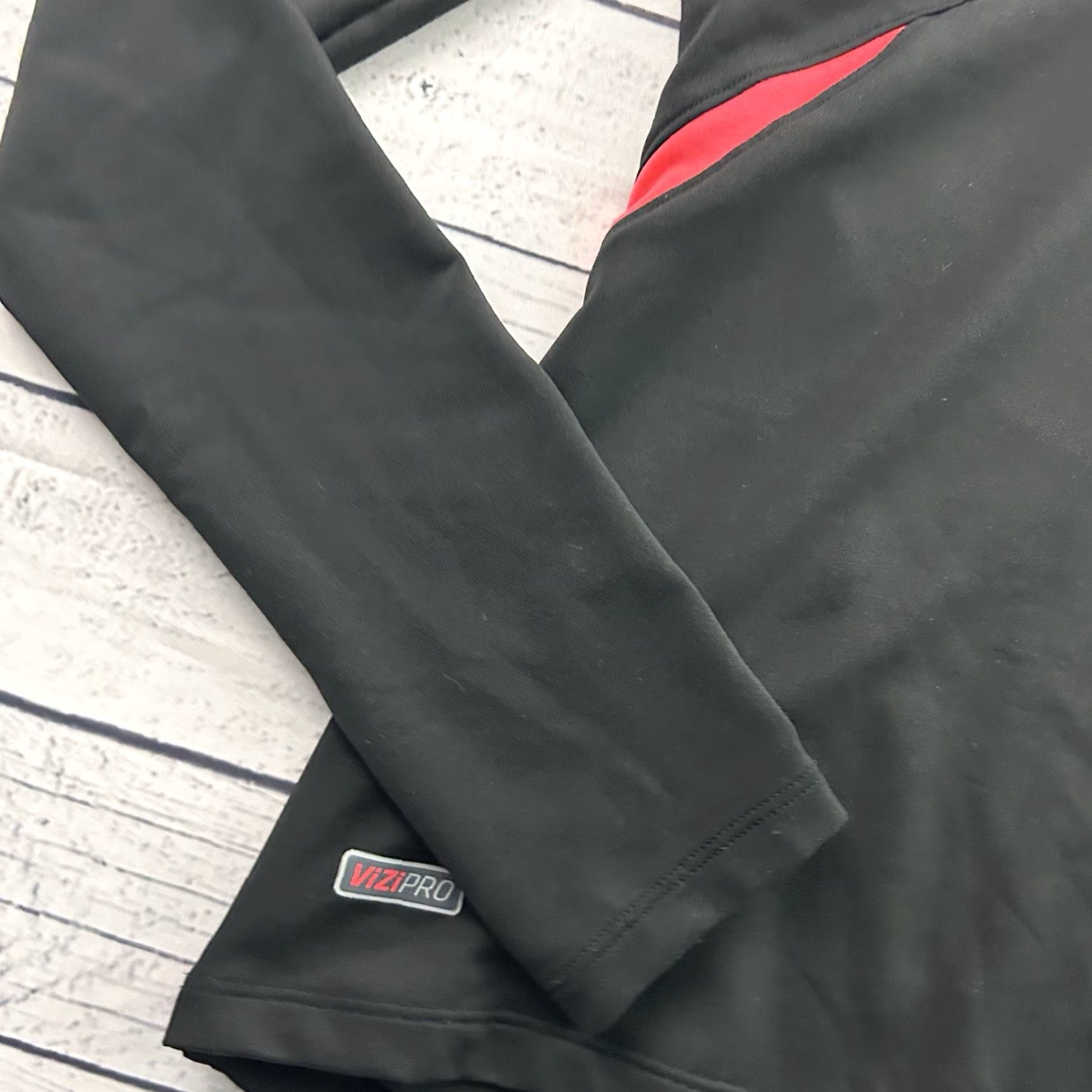 Saucony Saucony VizioPro 1/4 Pullover Lightweight Running Jacket Women's XS Black Pink Shirt Jacket Womens XS Black Pink Size XS / US 0-2 / IT 36-38 - 3 Thumbnail