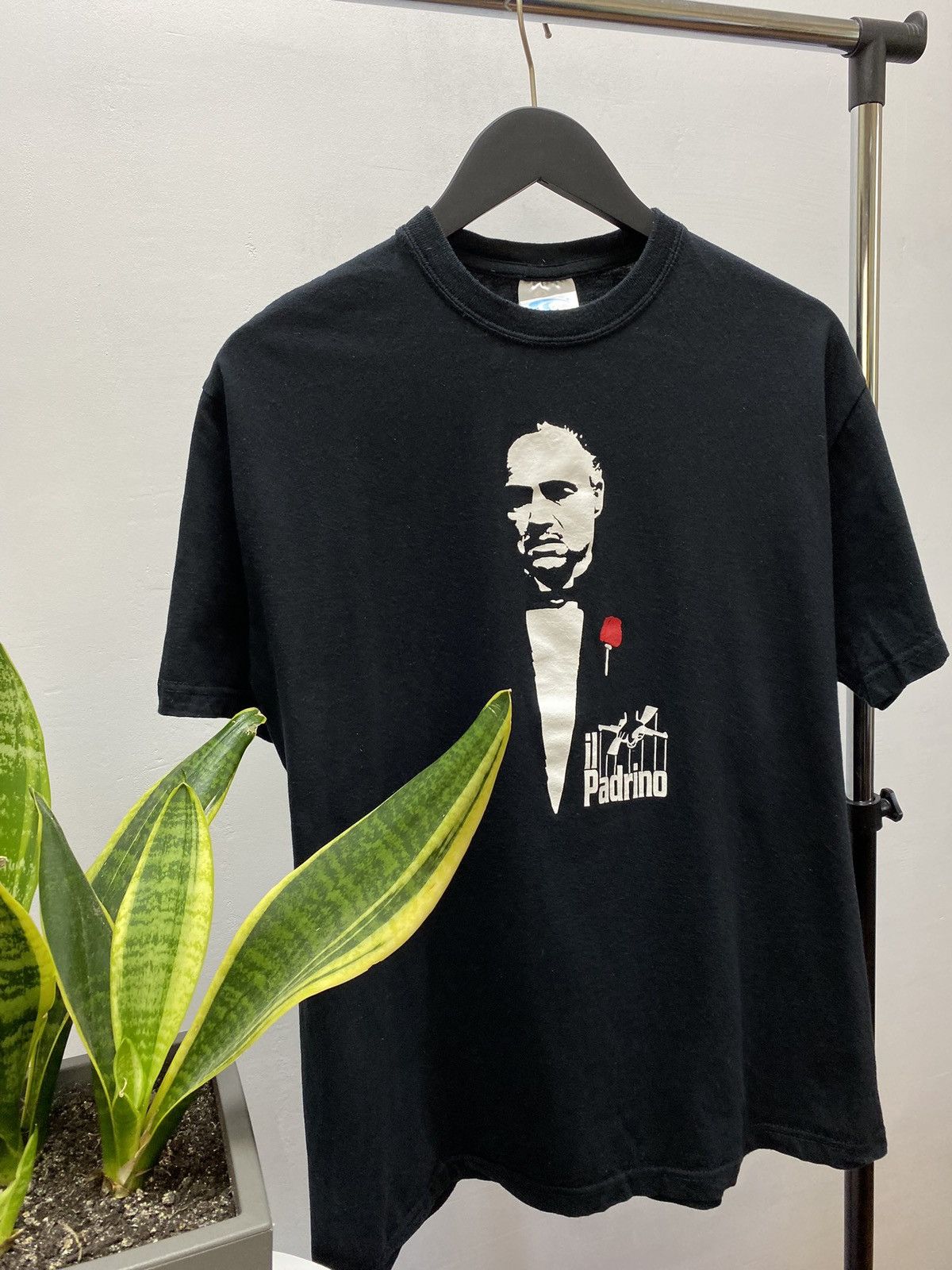 Vintage The Godfather Sicilia il Padrino Sona ia Movie T Shirt Size US XL / EU 56 / 4 - 3 Thumbnail