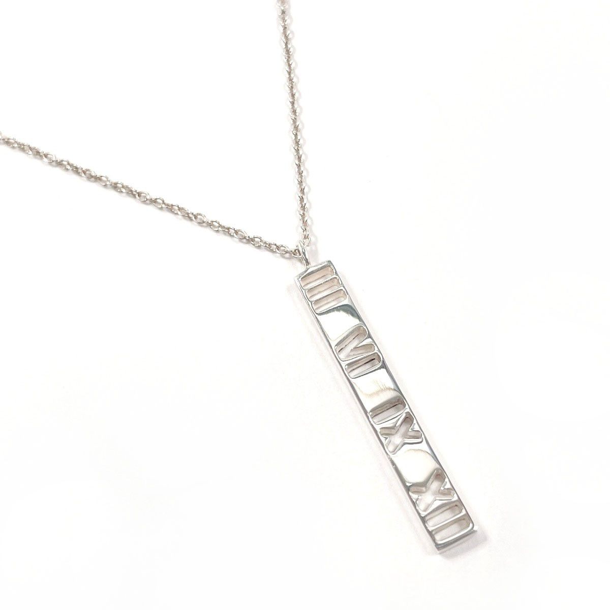 Tiffany & Co. Tiffany & Co. Tiffany & Co. Atlas Bar Silver Necklace Precious Metal Necklace DUTY FREE for USA Size ONE SIZE - 1 Thumbnail