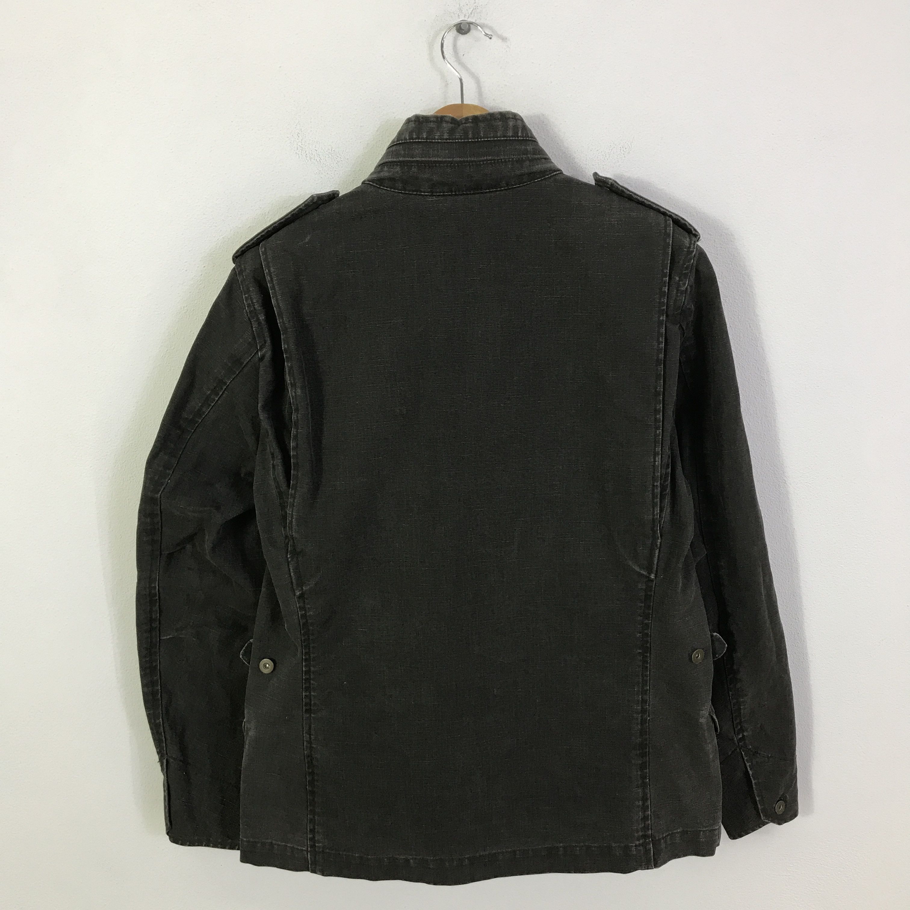 Boycott boycott black faded style jacket K105B18 Size US L / EU 52-54 / 3 - 3 Thumbnail