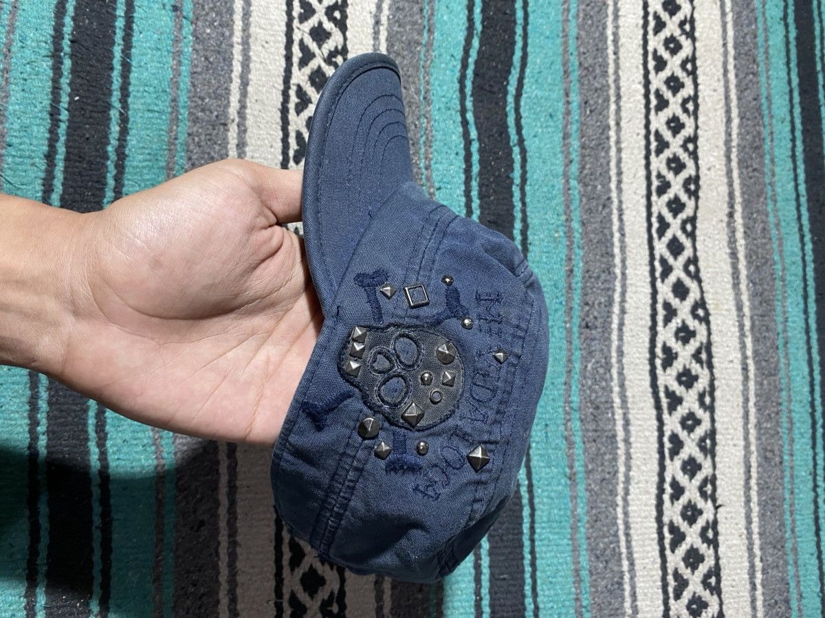If Six Was Nine × Japanese Brand × Le Grande Bleu (L.G.B.) Y2K Chunglim Skull Poem Patrol Cap Size ONE SIZE - 4 Thumbnail