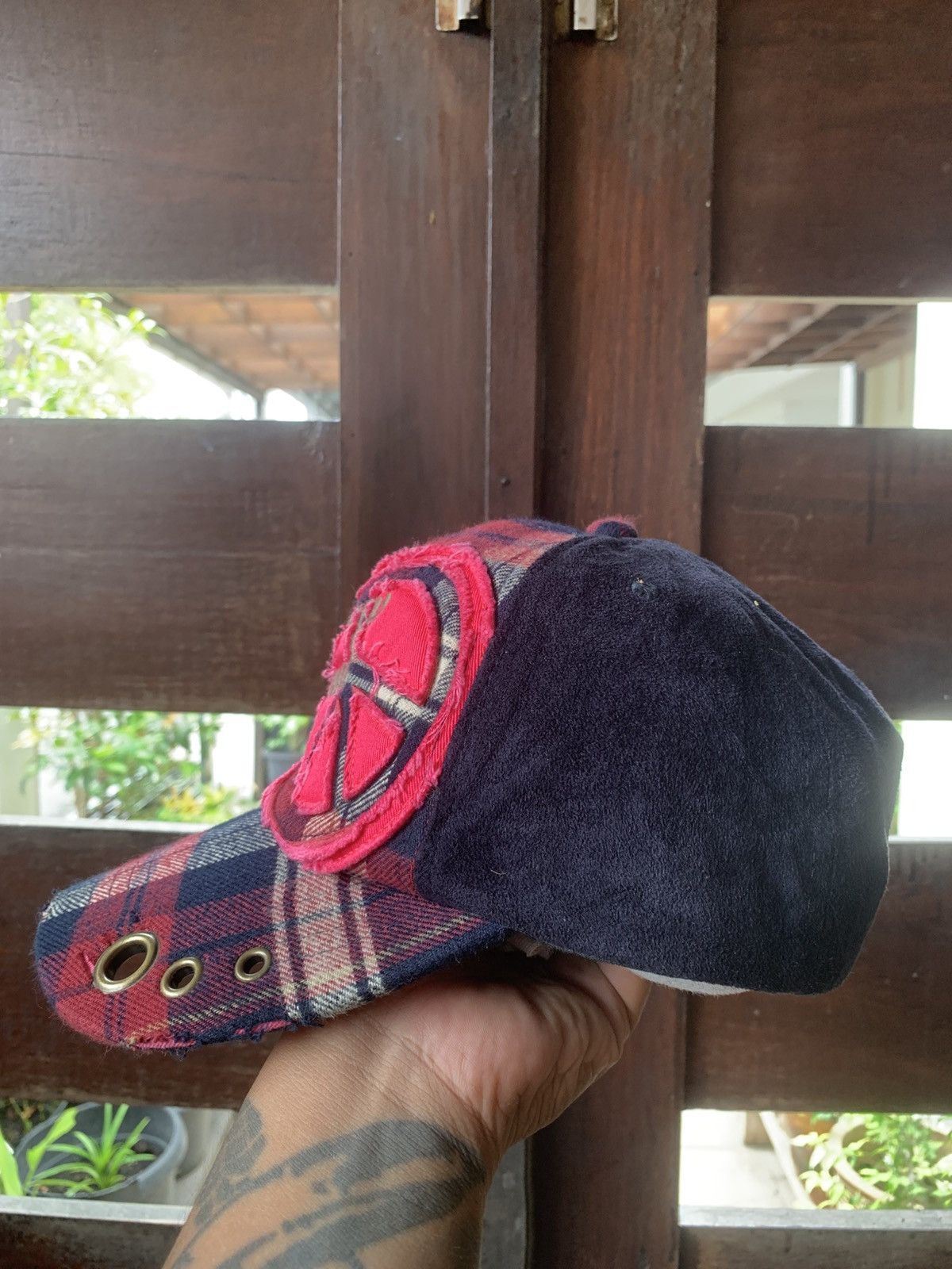Kapital Japanese Poem & Peace Emboired hat Kapital Style Size ONE SIZE - 7 Thumbnail