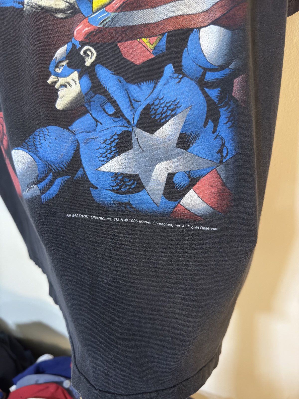 Marvel Comics Vintage marvel vs dc comic 1995 rare t shirt Size US XL / EU 56 / 4 - 3 Thumbnail