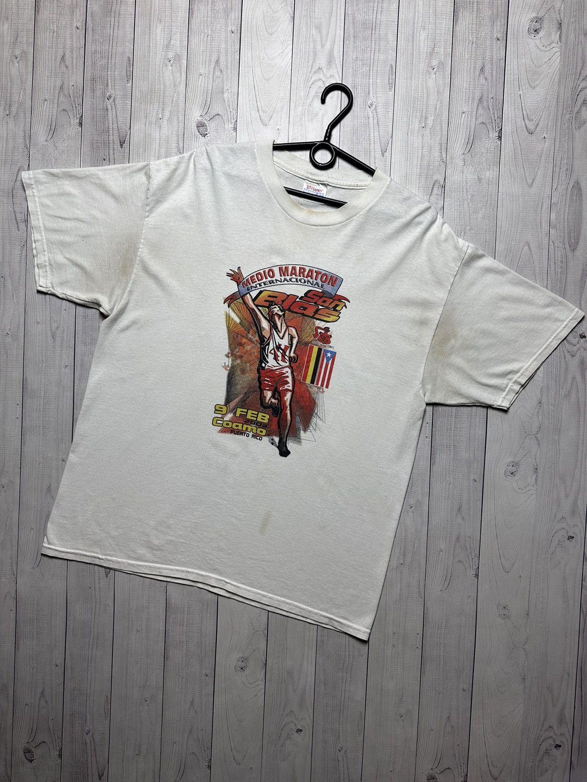 Vintage Vintage Marathon 2003 Puerto Rico tee Olympic size L logo Size US L / EU 52-54 / 3 - 1 Thumbnail