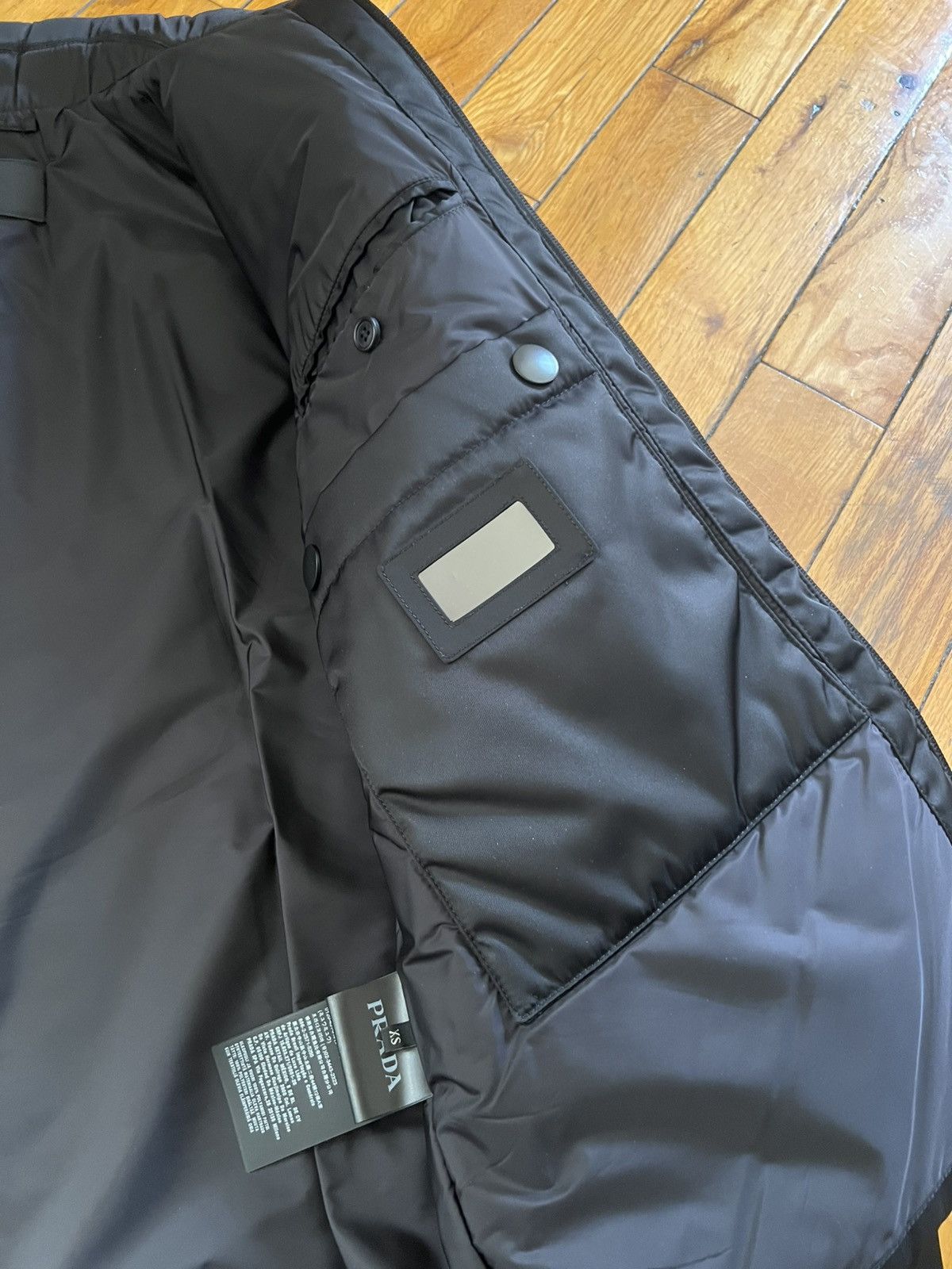 Prada Prada Nylon Padded Zip Jacket Size US S / EU 44-46 / 1 - 9 Thumbnail