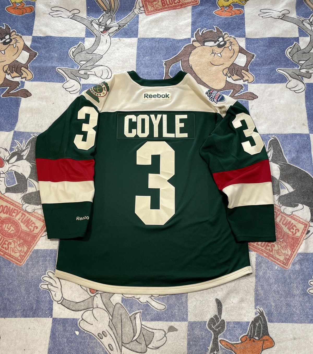 NHL Minnesota wild stadium series hockey jersey Size US XL / EU 56 / 4 - 3 Thumbnail