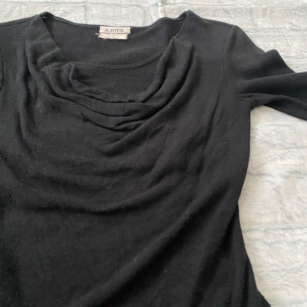 Other A Byer women S drape scoopneck lightweight sweater with 3/4 Size S / US 4 / IT 40 - 5 Thumbnail