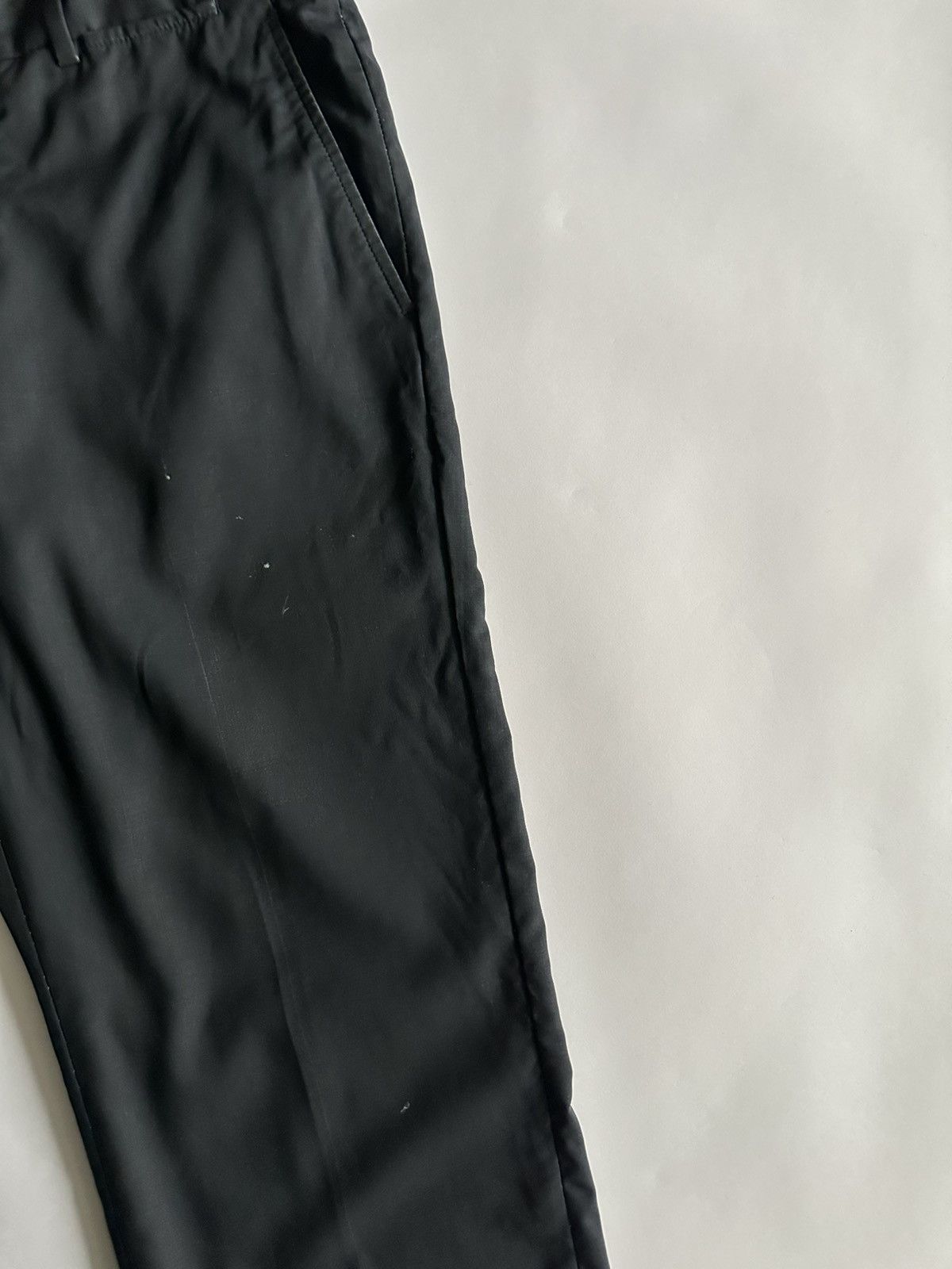 Prada Prada SS10 Coated Wool Pants Size US 32 / EU 48 - 8 Thumbnail
