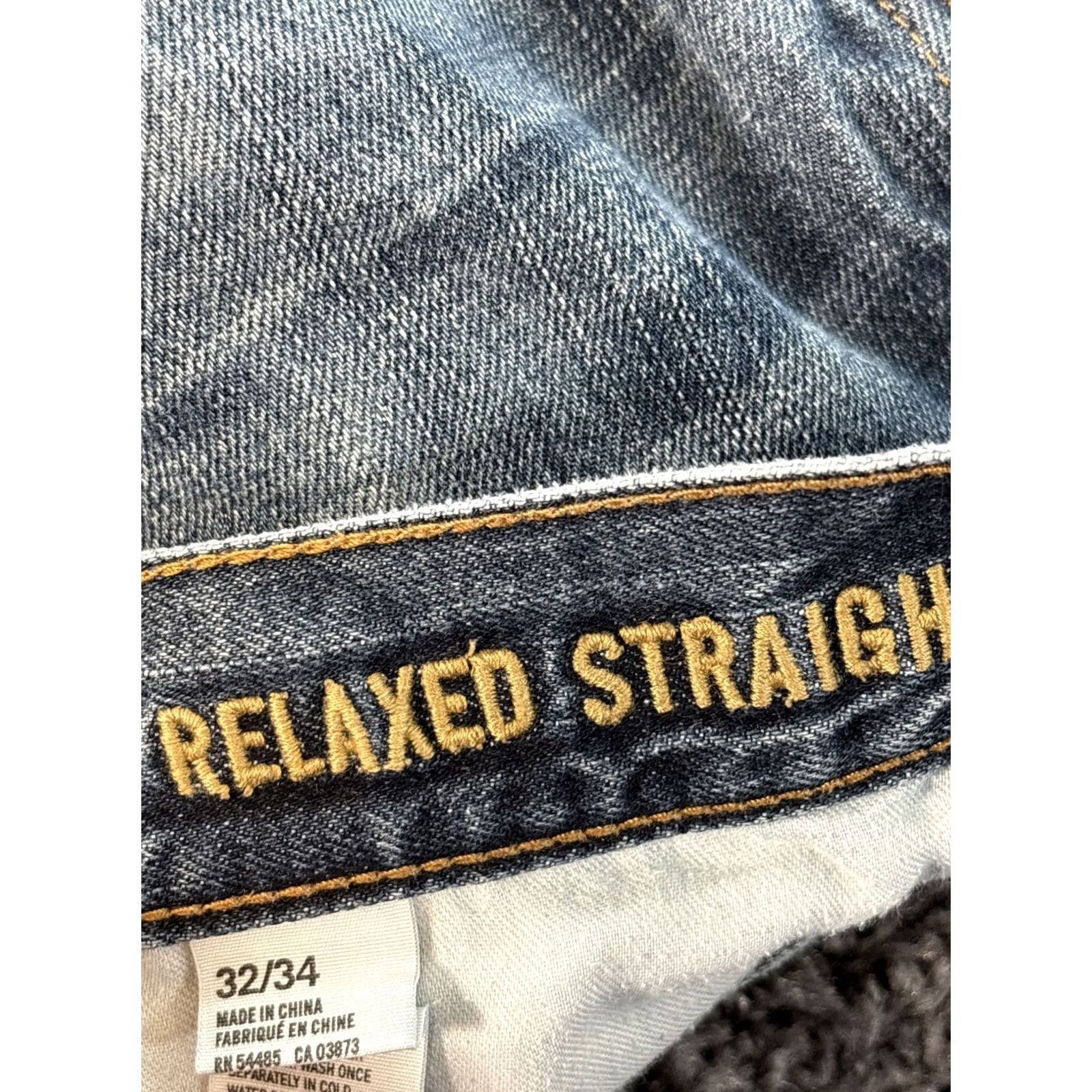 American Eagle Outfitters VINTAGE American Eagle Jeans Mens 32x32 Loose Baggy Straight Denim Shirt? Size US 32 / EU 48 - 5 Thumbnail