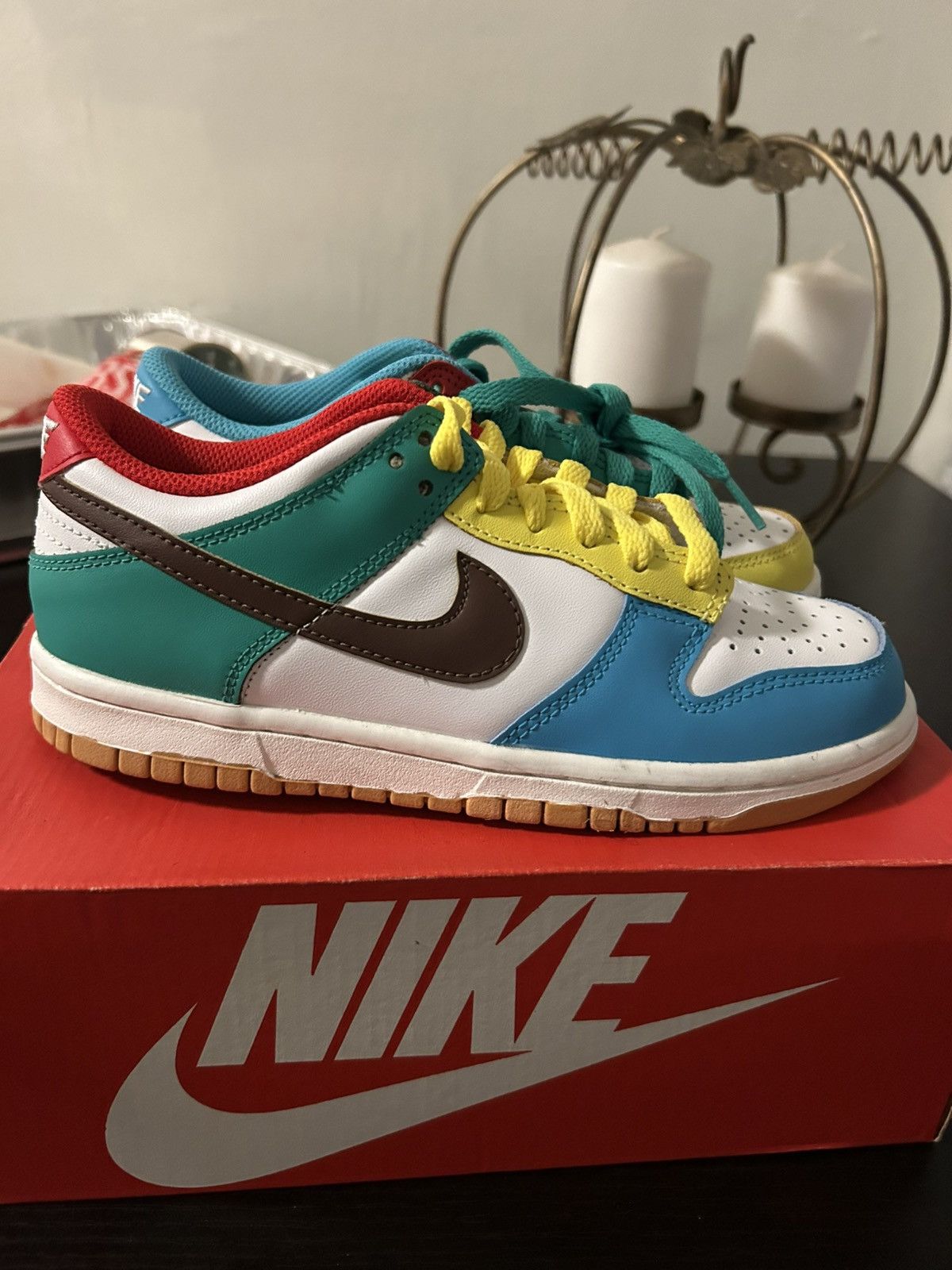 Nike Nike Dunk Low “Multi‑Color size 4Y Size US 4 / IT 34 - 1 Thumbnail