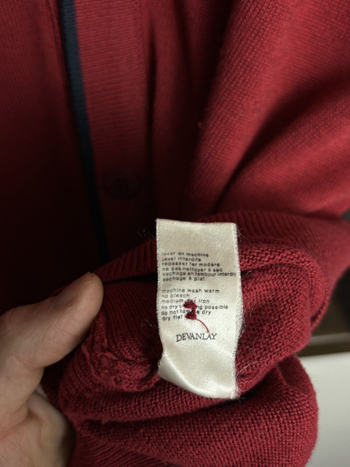 Lacoste Lacoste Vintage Buttoned Cardigan Sweater Archive Old Money Size US L / EU 52-54 / 3 - 10 Thumbnail