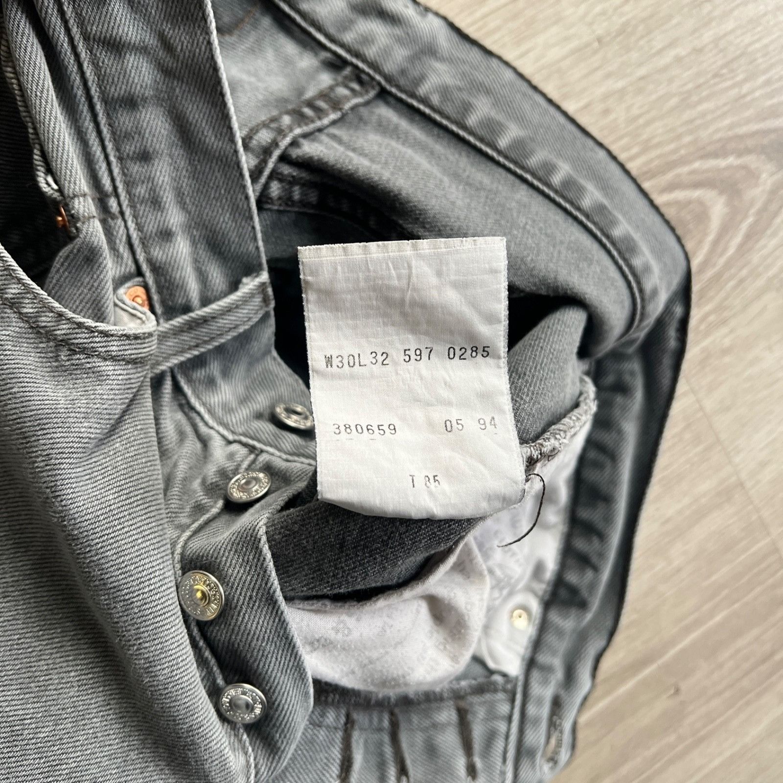 Levi's Levi’s 501 Vintage 90s USA Made Denim Jeans 9639AC Size 27" / US 4 / IT 40 - 9 Thumbnail