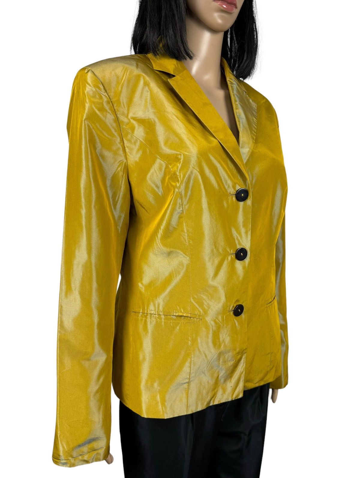 Iris von Arnim Iris Von Arnim Silk-Acetate Blazer Jacket Vintage size 42 Size M / US 6-8 / IT 42-44 - 5 Thumbnail