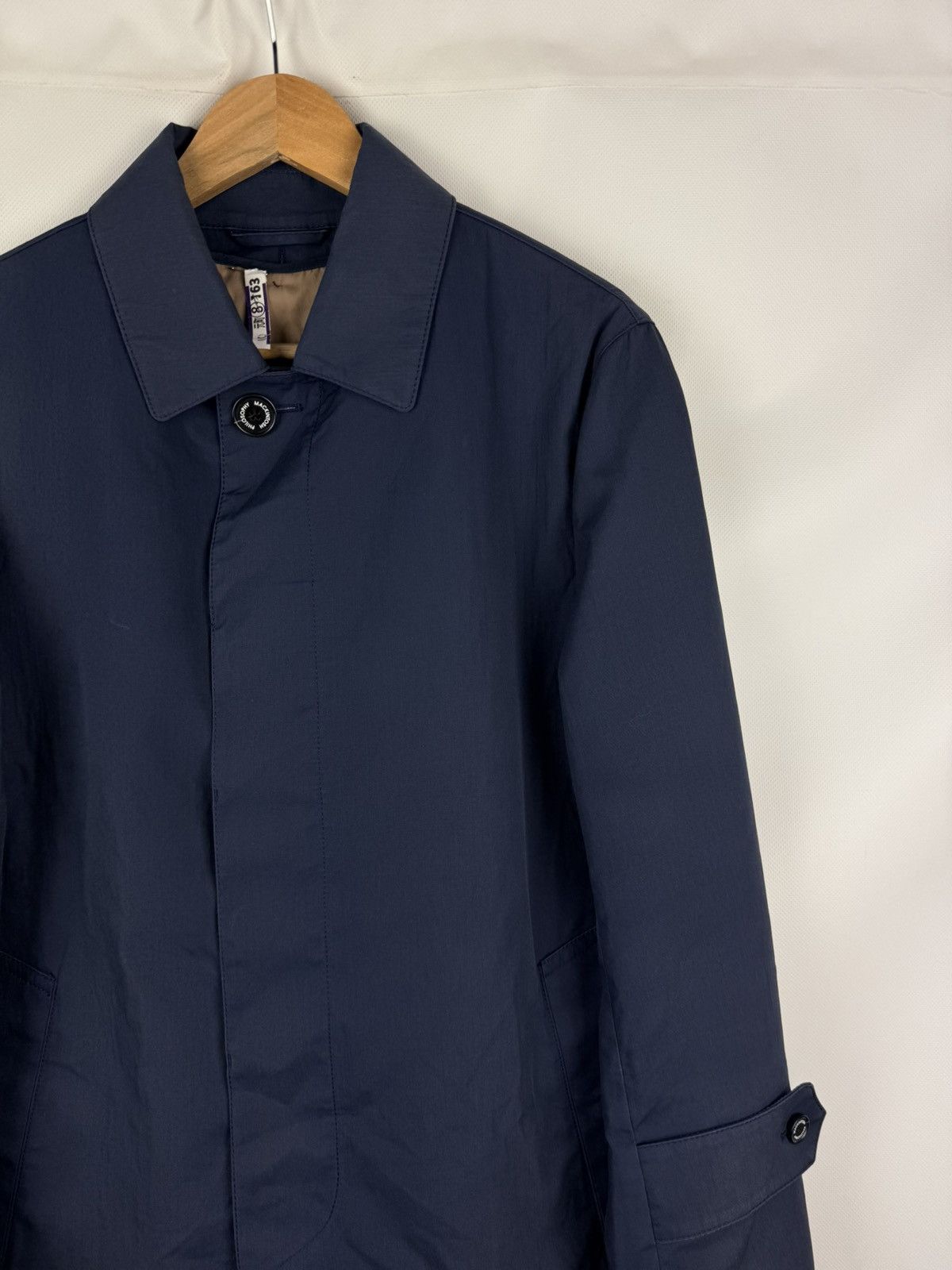 Mackintosh Mackintosh Philosophy Plaid Wool Lined Trench Coat Jacket Size US S / EU 44-46 / 1 - 3 Thumbnail